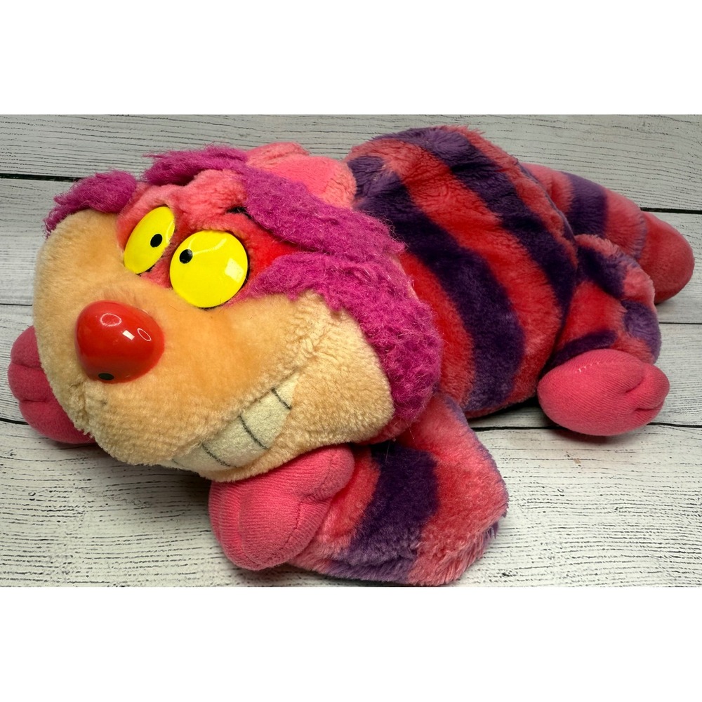 Disney Cheshire Cat Plush Stuffed Animal Toy‎ Disneyland Walt Disney World VTG
